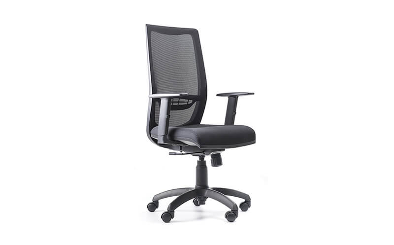 Silla Gaia Operativa para Oficina Brazos ajustables Respaldo Regulable | Tienda Mepal