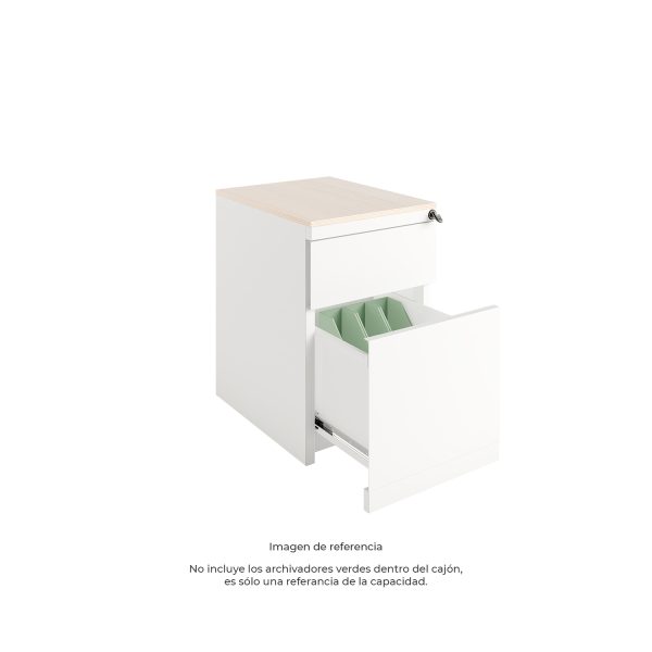 Cajonera DUO blanca - Imagen 2