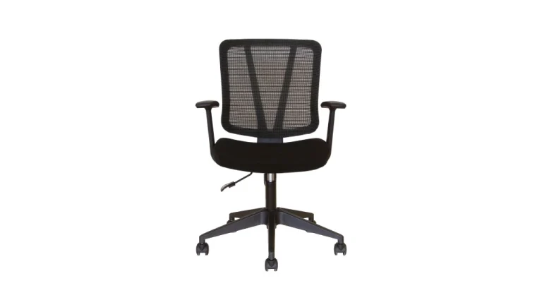 Silla Vida ergonómica de Mepal Carvajal Espacios con respaldo medio en malla y brazos ajustables para oficina