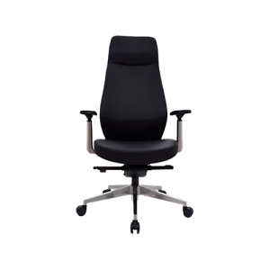 Silla Sedia Presidente Negra Vista Frontal Mepal Carvajal Espacios