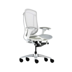 Silla Contessa Seconda Blanca Base Aluminio - SINAL Mepal Carvajal Espacios Vista Lateral D