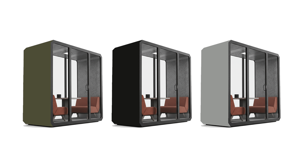 Cabinas Insonorizadas Dobles - Mepal Carvajal Espacios - Colores Infinitos