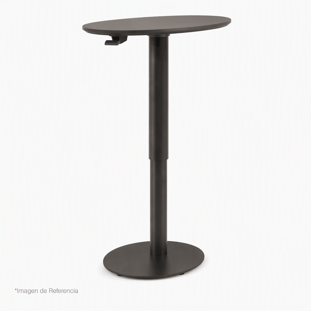Mesa Auxiliar Oval Altura Regulable Mepal Carvajal Espacios Vista General