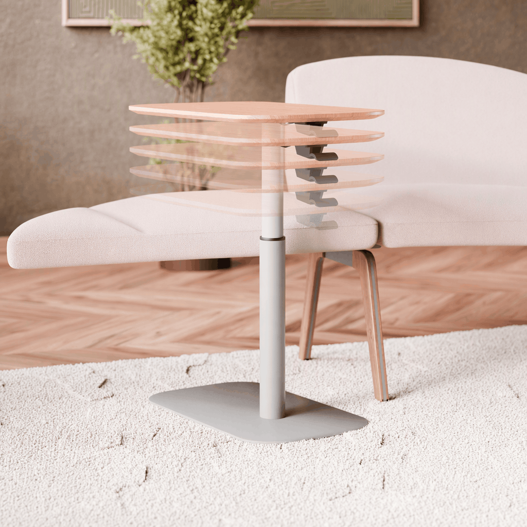 Mesa auxiliar neumática rectangular tipo Madera Mepal Carvajal Espacios Elevandose